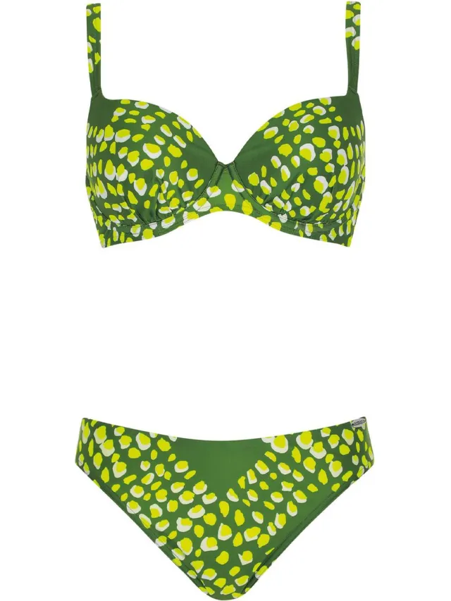 Sunflair Dames bikini set Basic groen