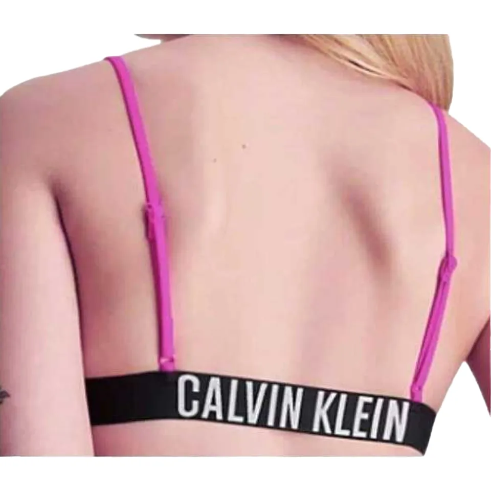 Calvin Klein Dames/Dames Tweekleurig Bikinitopje (Paars)