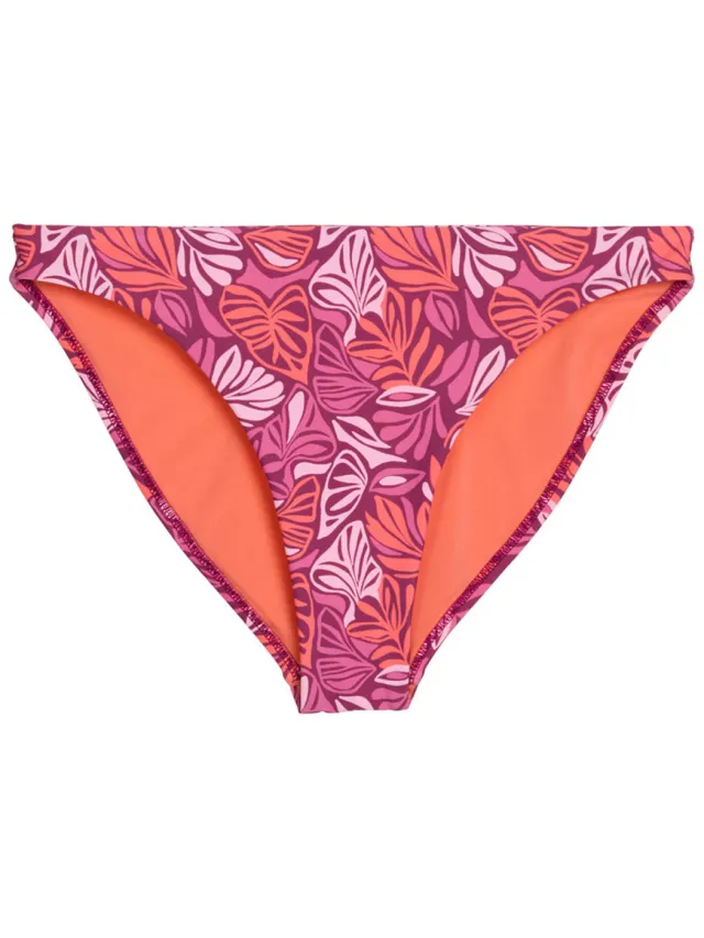 Marc O'Polo Vrouwen Bikini broekjes Abstract Leaf paars, foto 2