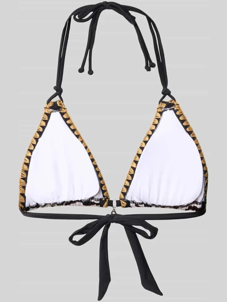 banana moon Bikinitop in all-over look model 'BLUCO WILDJUNGLE' zwart, foto 2