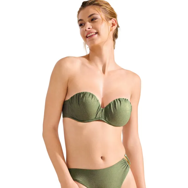 Lisca IMPERIA bandeau bikinitop groen