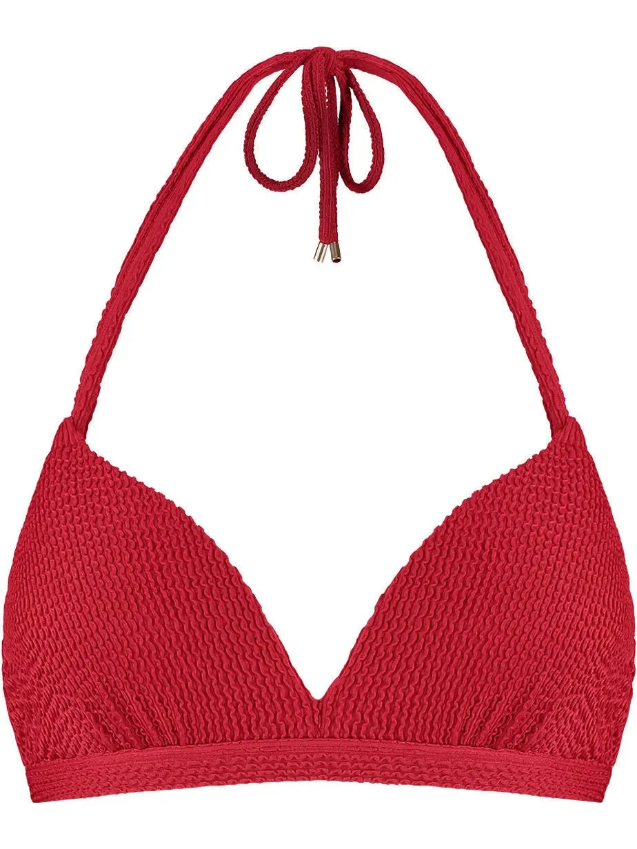 Beachlife halter bikinitop rood, foto 2