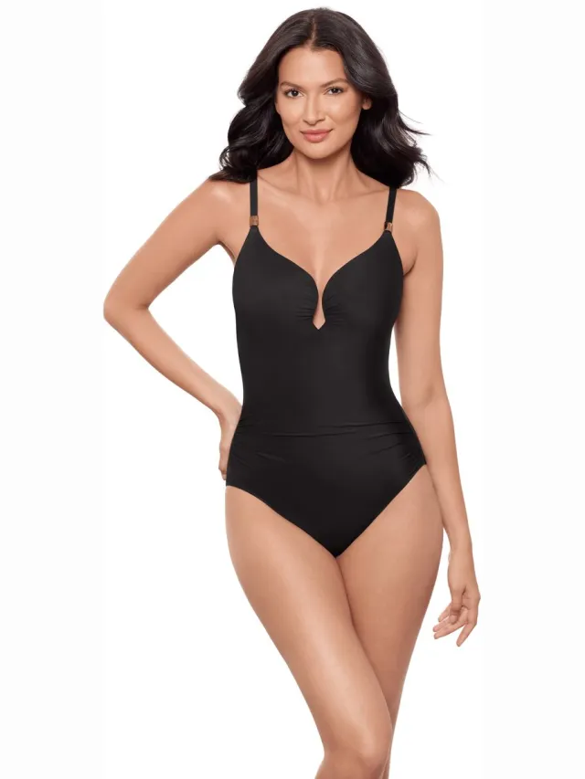 Miraclesuit Razzle Dazzle Antheia Badpak Black Zwart 44