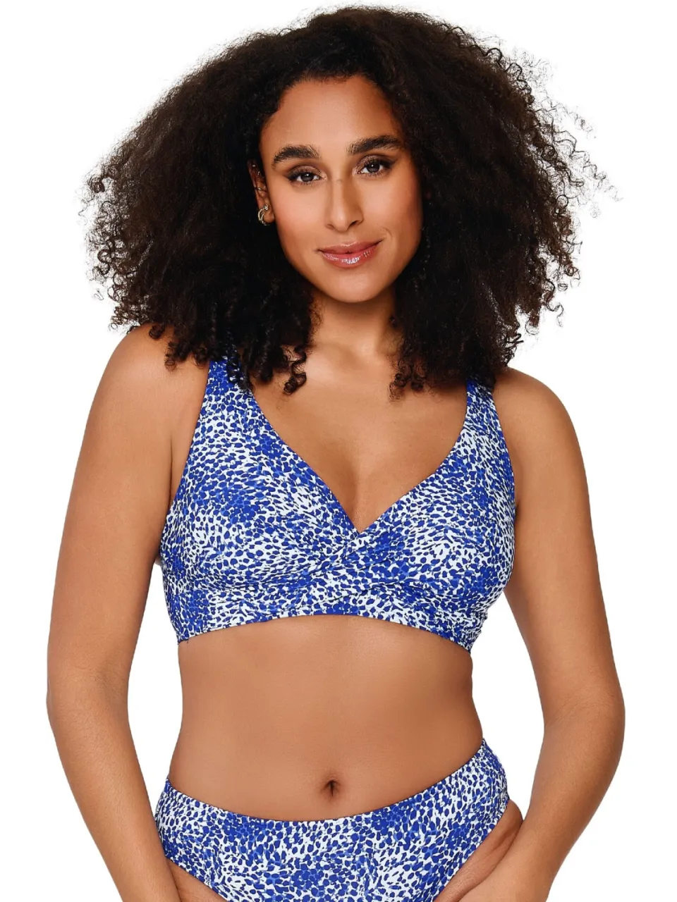 Lingadore Beugel Bikini top Blauw/Wit
