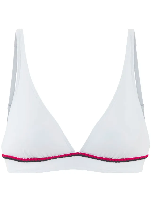triangel bikinitop wit
