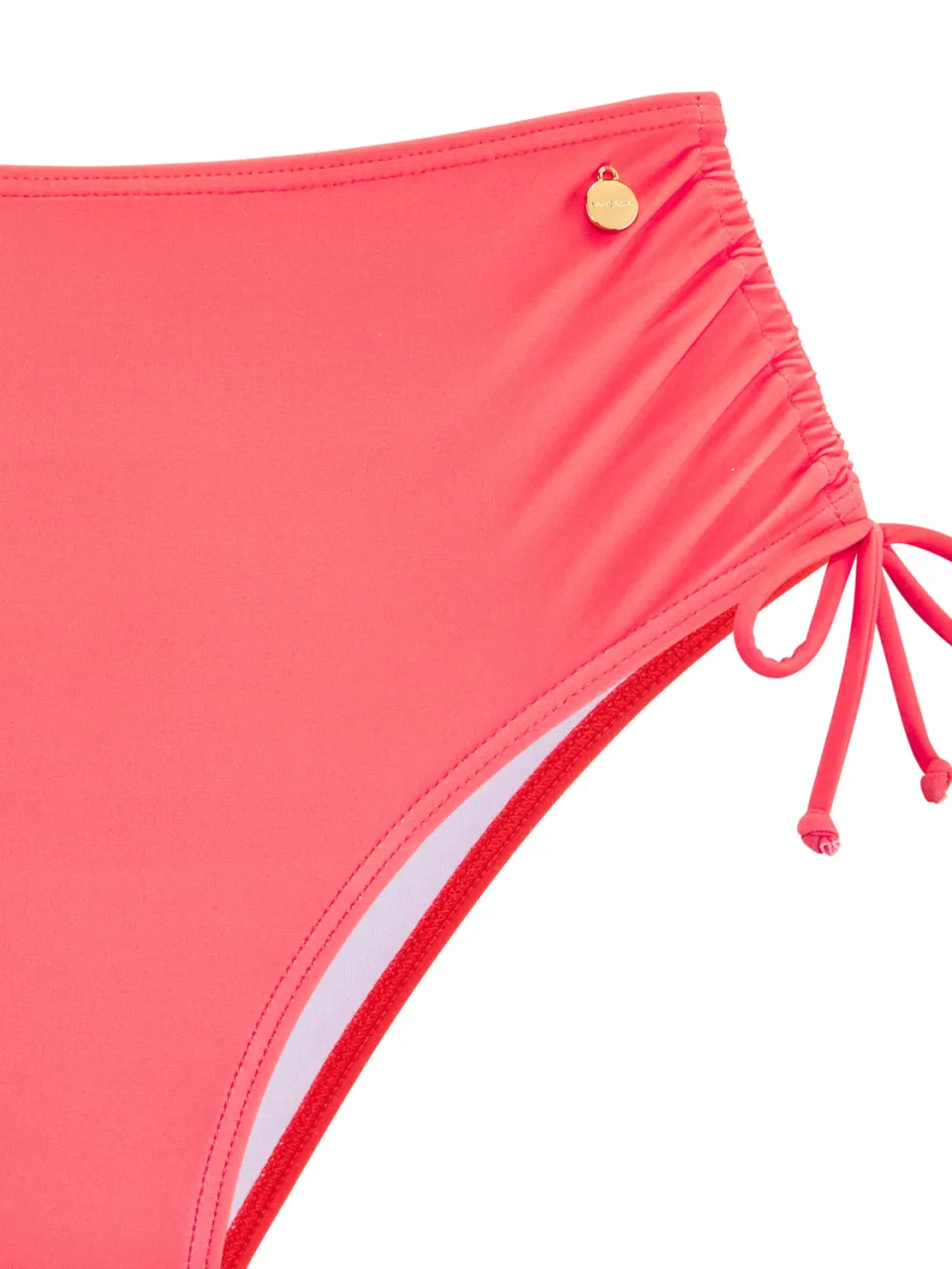 Highwaist bikinibroekje koraal, foto 2