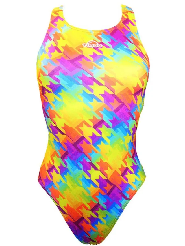 Turbo Chevi Rainbow Zwemkleding Veelkleurig XL Vrouw Orange