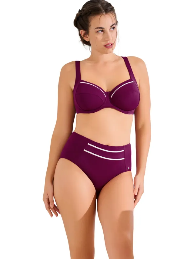 Lisca UVITA slankmakende bikinitop violet