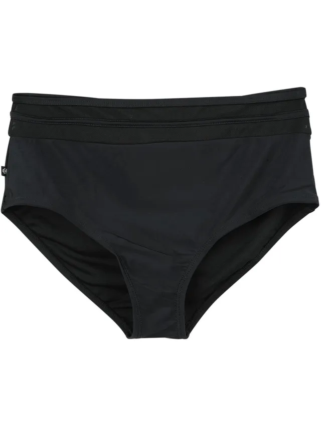 Black Premium by EMP Zwart bikinibroekje met hoge taille - Dames