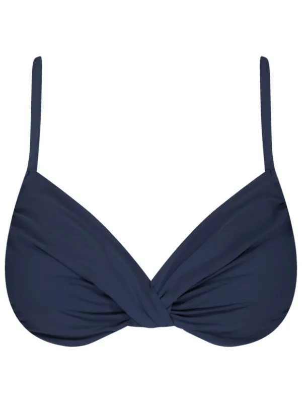 Barts Bikinitop model 'SOLID UNDERWIRE' Donkerblauw