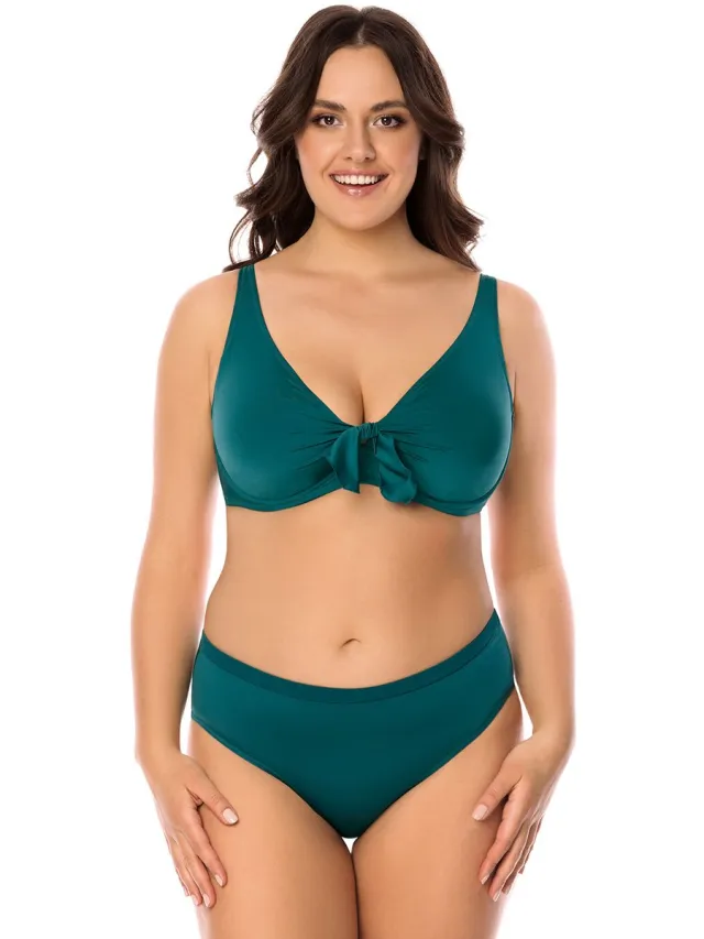 Vivisence bikini beha lady 3202 badmode bikinitop zonder patroon, groen, 75g