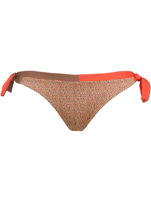 Luna Splendida Pixel bikinibroekje oranje