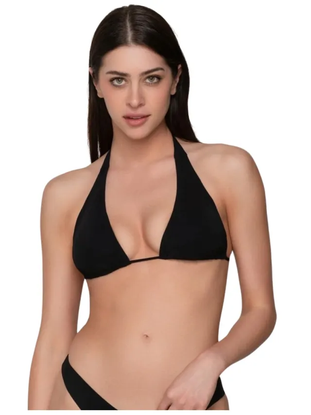 Luna Splendida BLUE SENSE triangel bikinitop zwart