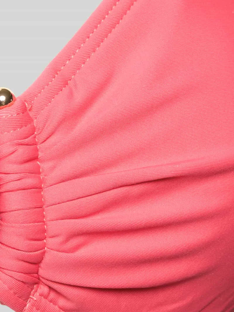 Lascana Bikinitop met verstelbare bandjes model 'Simple' felroze, foto 3