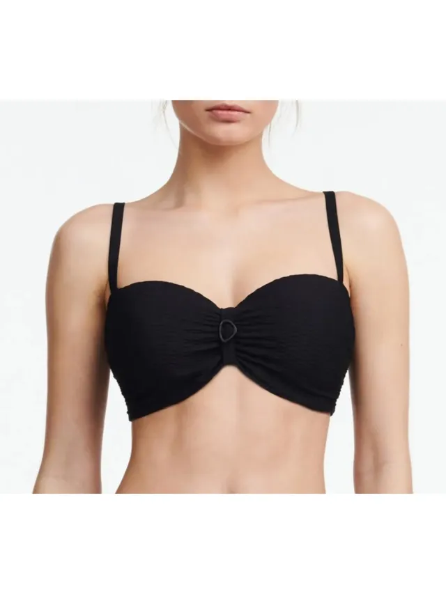 Femilet Bonaire - (strapless) bikinitop - zwart - FS4220