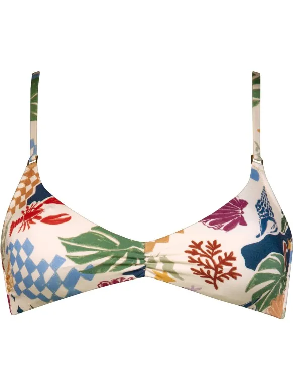 WATERCULT Women's Seaside Tales Bikini Top 7110 - Bikinitop, wit