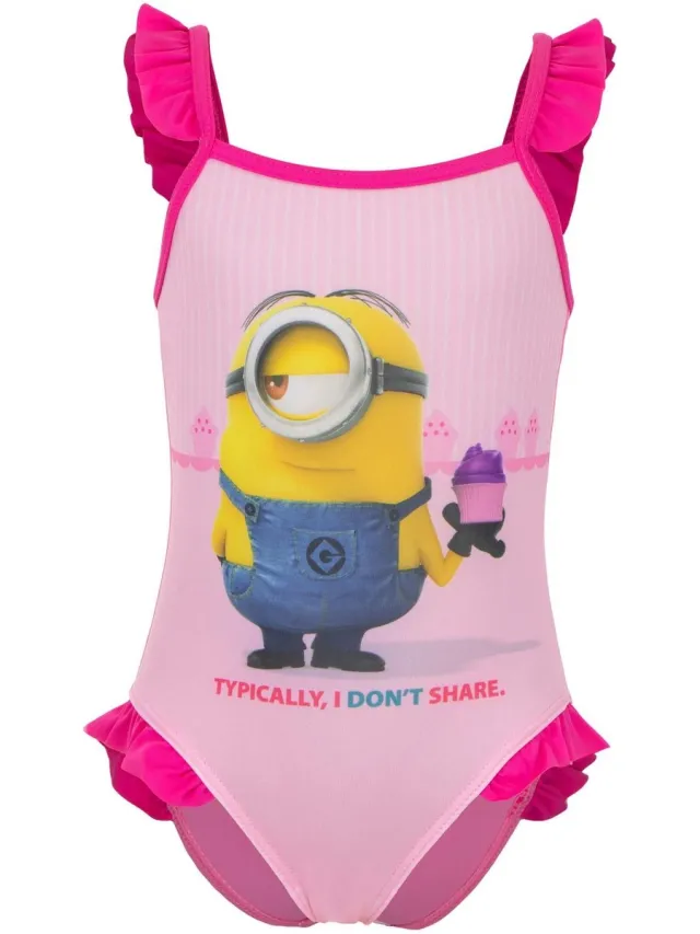 Disney Minions Badpak - Roze