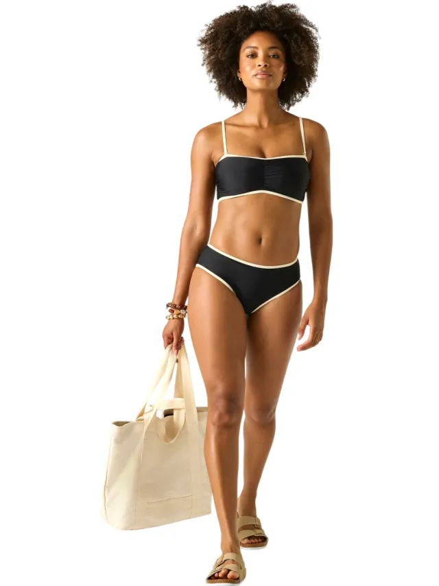 Regatta Kyra bandeau-bikinitop voor dames (Zwart)