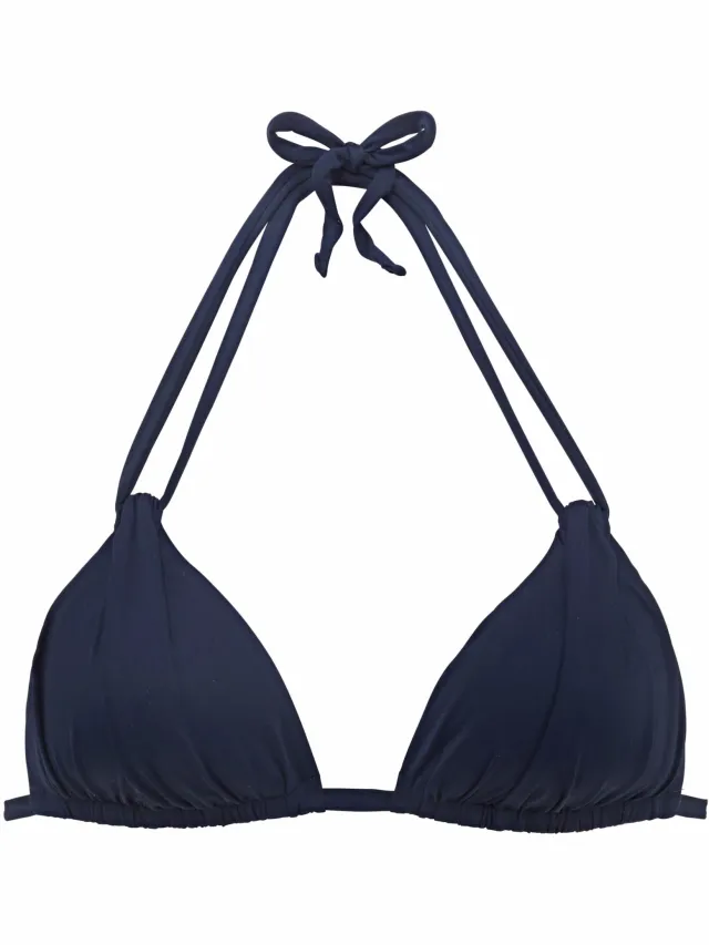 triangelbikinitop marine