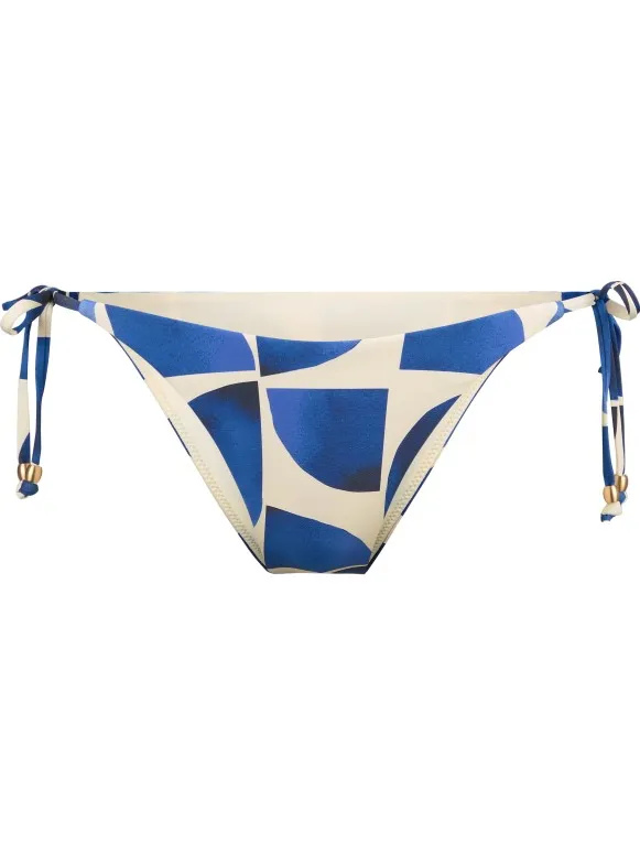 Seafolly Women's Sunray Tie Side Rio Pant - Bikinibroekje, blauw