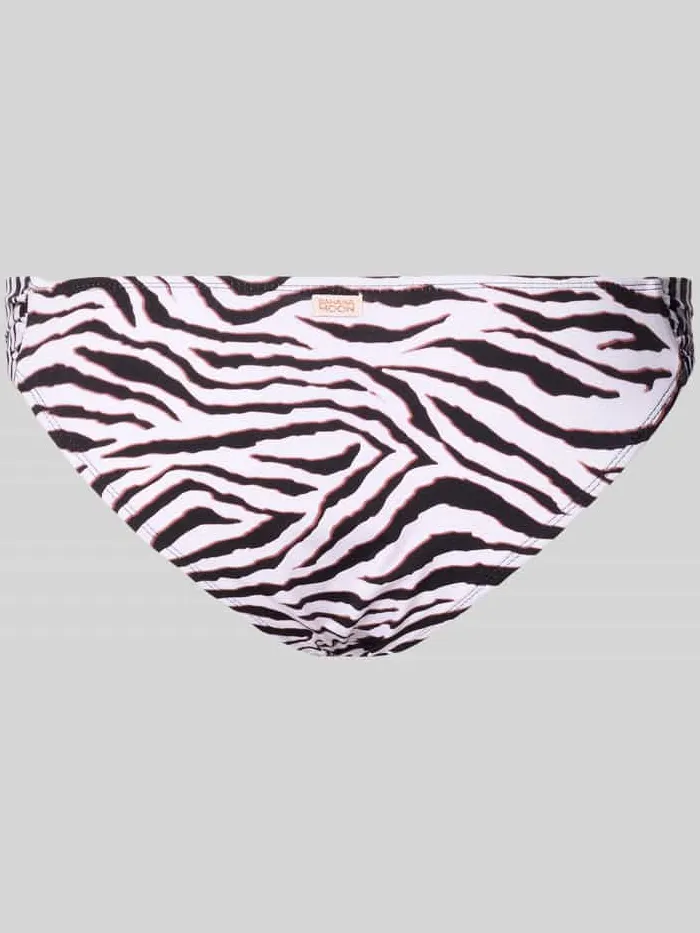 banana moon Bikinibroekje in all-over look model 'RENA WILDJUNGLE' zwart, foto 2