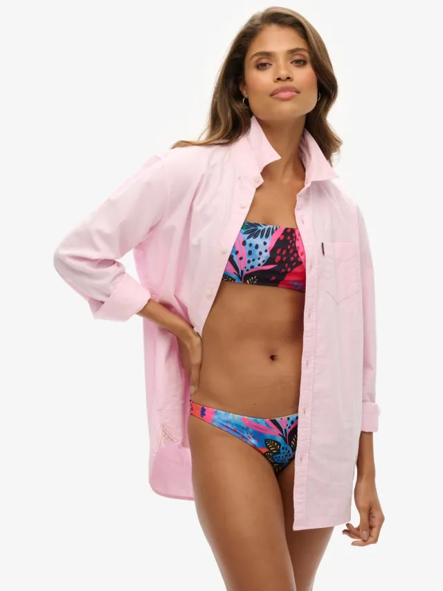 Superdry Tropical bandeaubikinitop - Dames - Badpakken blue tropical