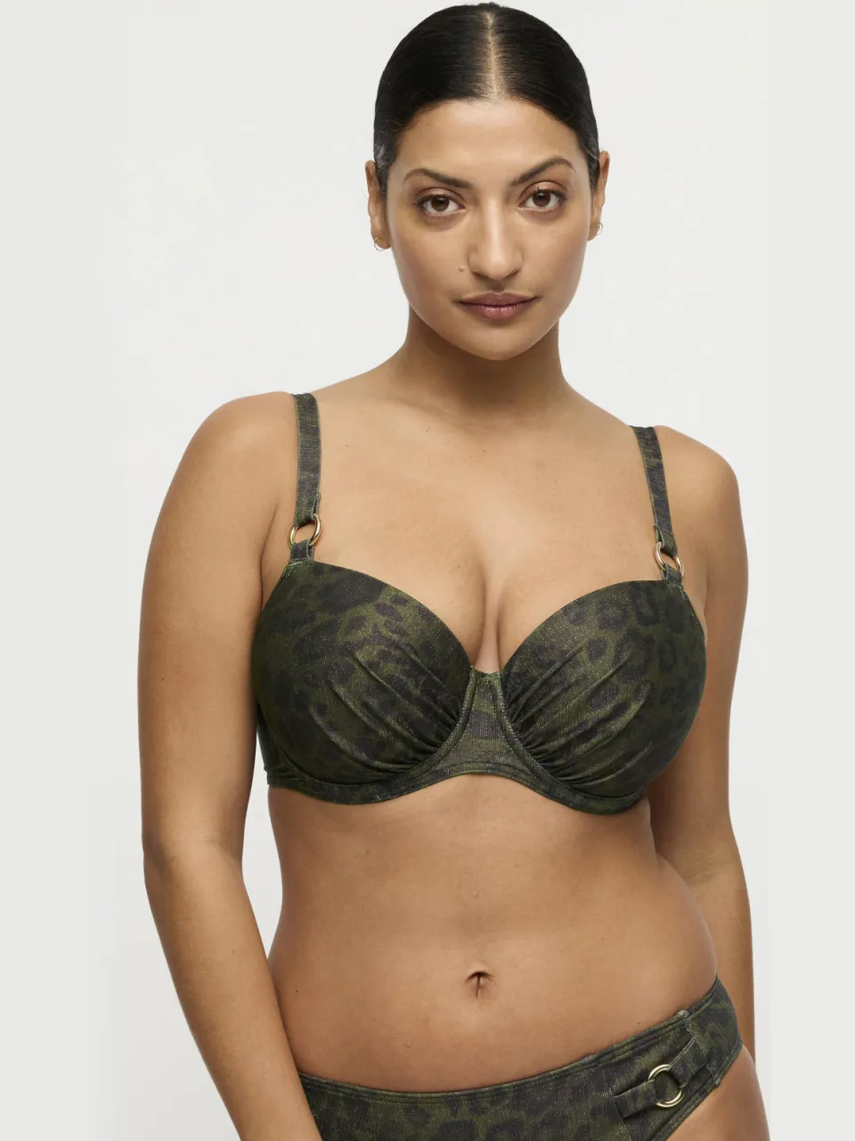 PrimaDonna Ratjada voorgevormde beugel bikinitop donkergroen, foto 5