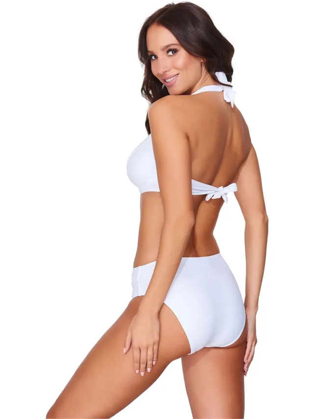 Merry Style Antie Dames Bikiniset – Top – Slip – Wit(0016) – 85C/38 - MS-VO-BORNEO-nnn