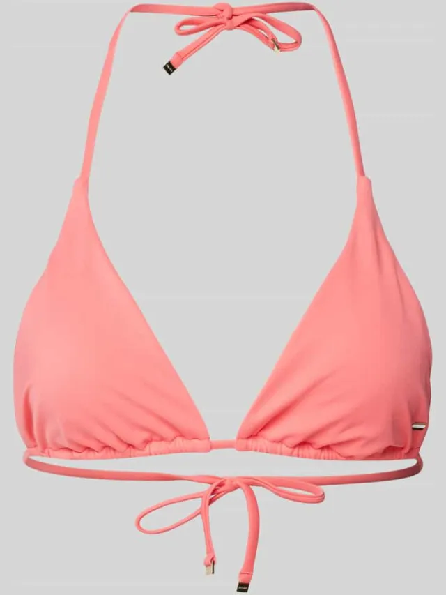 Boss Bikinitop in triangelmodel Koraal