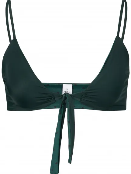 PURA clothing Women's Marla Top - Bikinitop, blauw