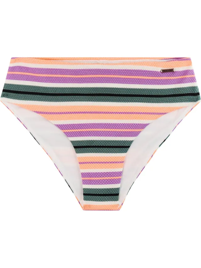 Protest MIXKim - Bikini broekje Dames - Normale pasvorm - Normale pasvorm - Medium dekking - Paars Jelly Purple