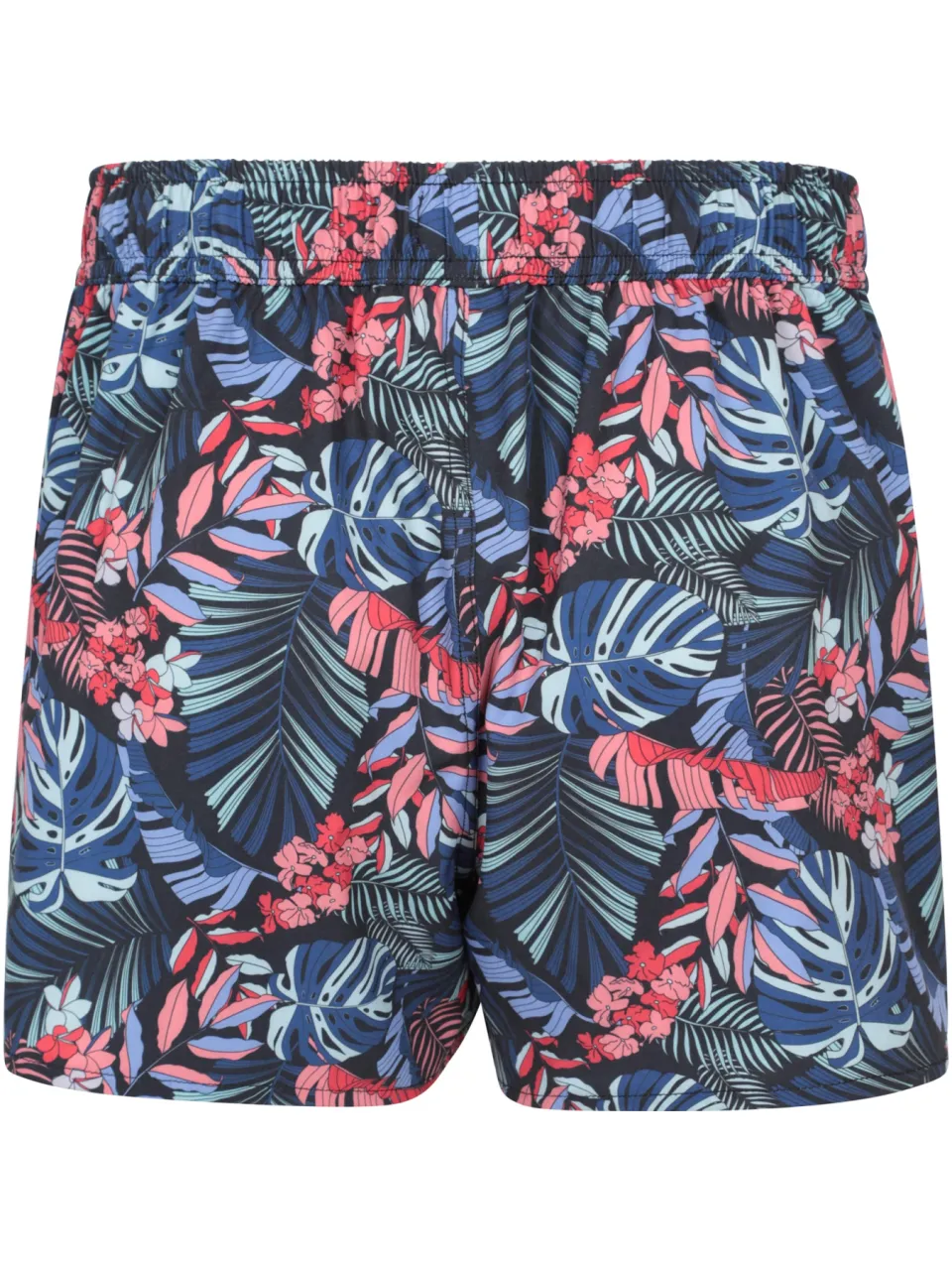 Mountain Warehouse Dames Bladerenprint Stretch Boardshorts (Gemengd) blauw/grijs/veelkleurig, foto 2