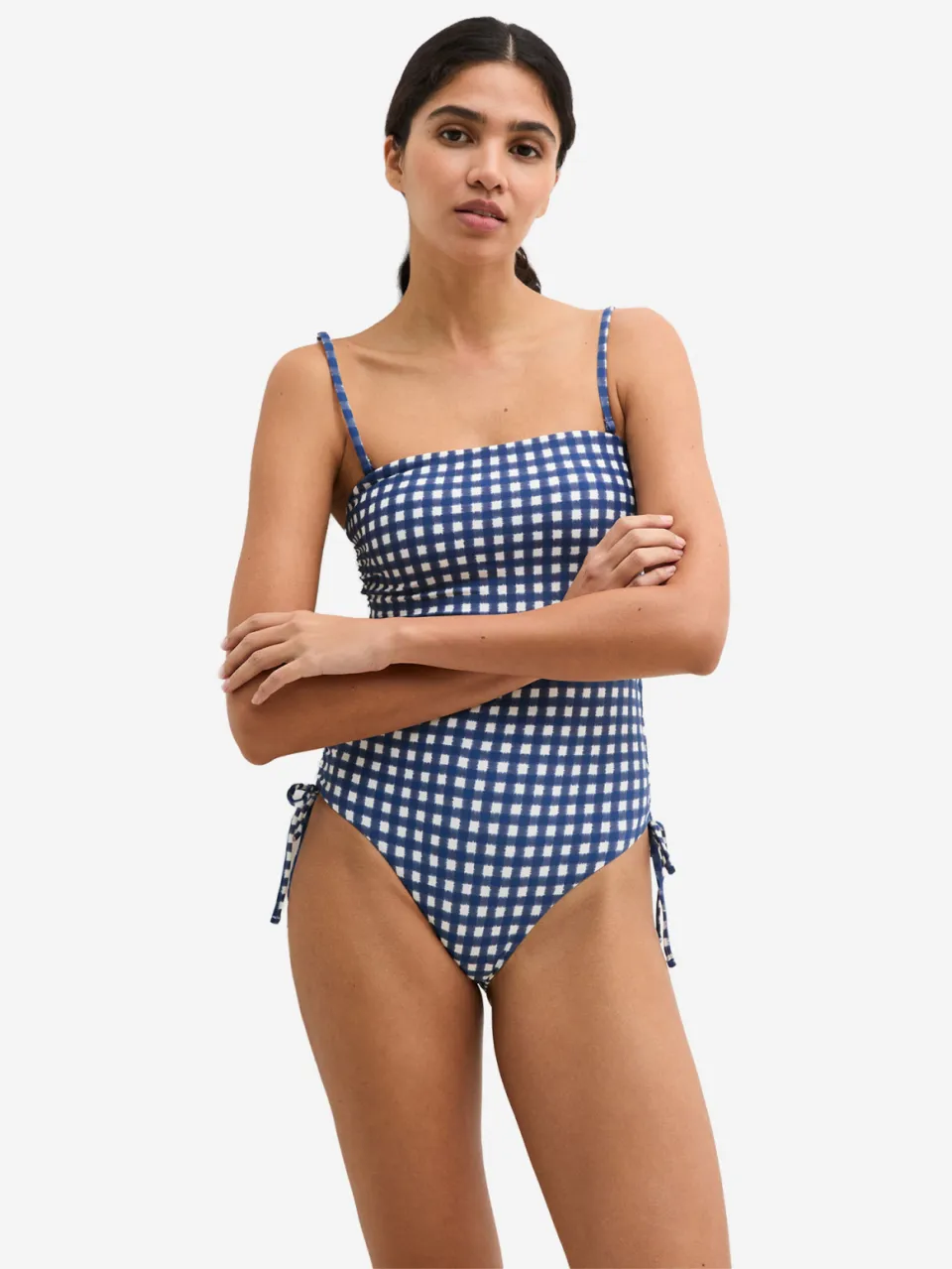 Marc O'Polo Vrouwen Badpak Shiny Donkerblauw