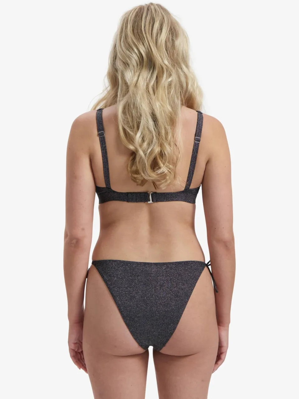 Beachlife Limited strik bikinibroekje met lurex zwart, foto 6