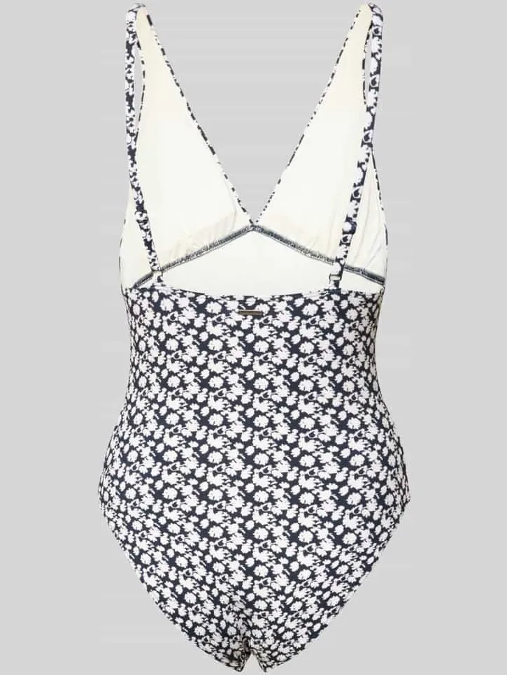 Marc O'Polo Badpak met all-over motief donkerblauw, foto 2