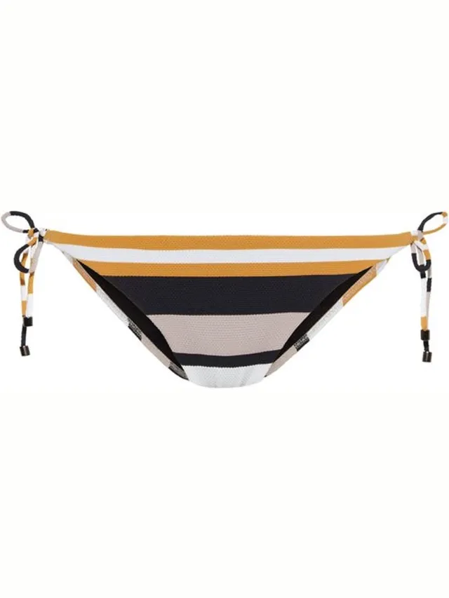 Cyell Bikinibroekje - Sunset Glitz - Maat 36(S) Geel, wit, zwart
