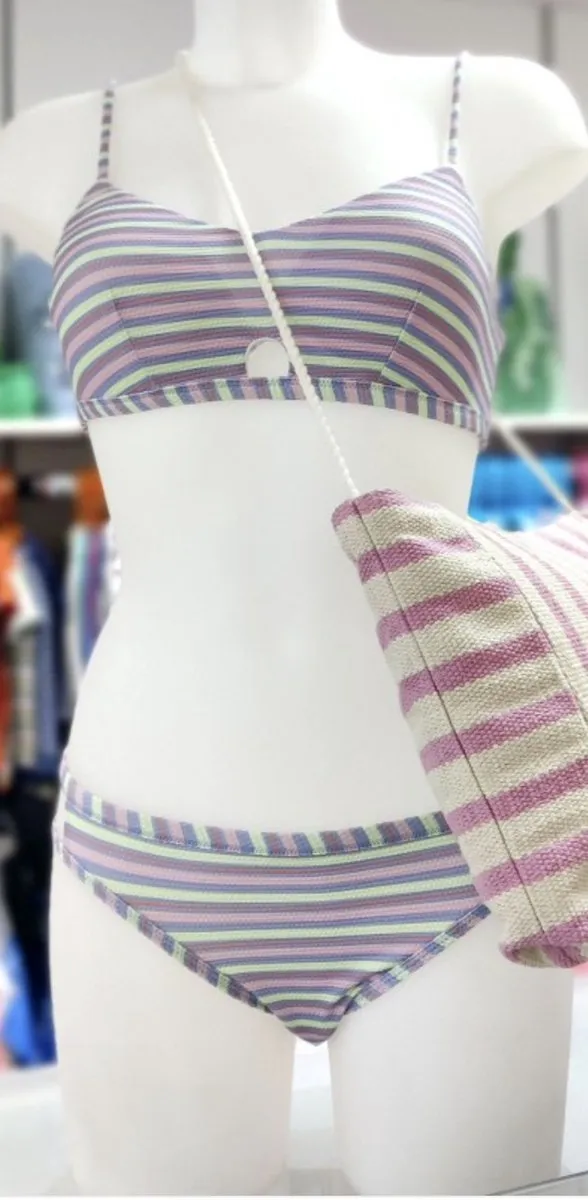 Woody Bikini rozeblauwtinten print 12 jaar roze blauwtinten print