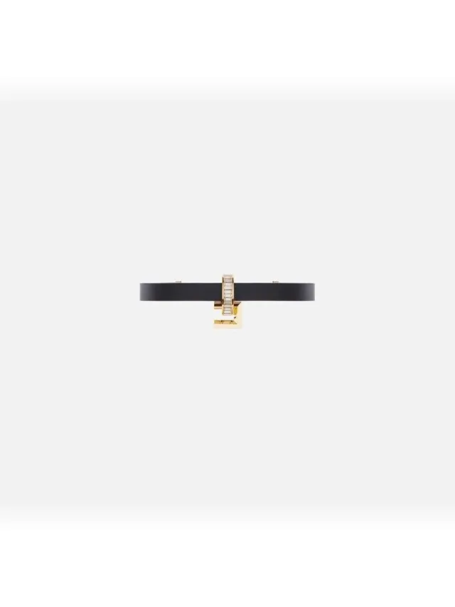 Elisabetta Franchi CO42K62E2-U95 riem zwart multicolour