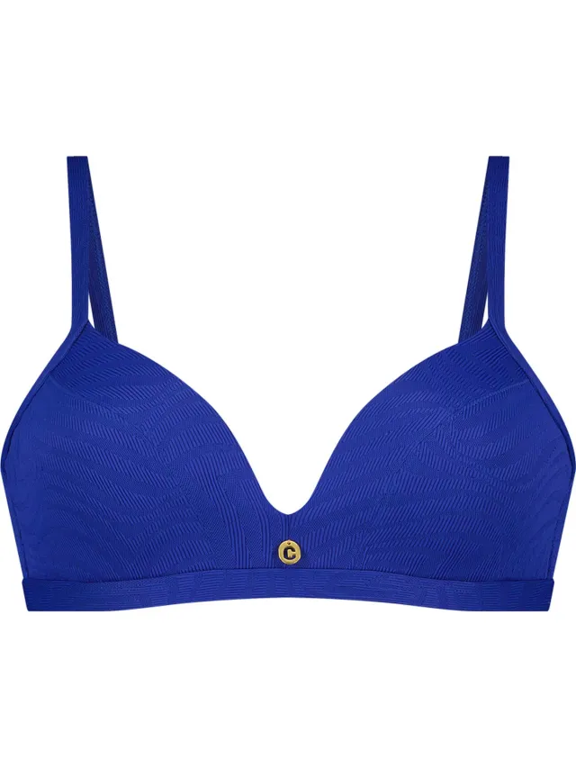 Ten Cate Basics bikini top triangle /c40 voor Dames 2360 blue waves