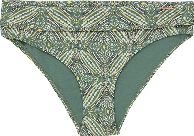 Protest Mixlava 25 – Bikini broekje Dames – Normale pasvorm – Mix & Match Veggie Green