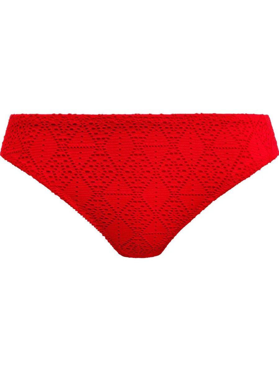 Freya crochet bikinibroekje Nomad Nights rood, foto 2