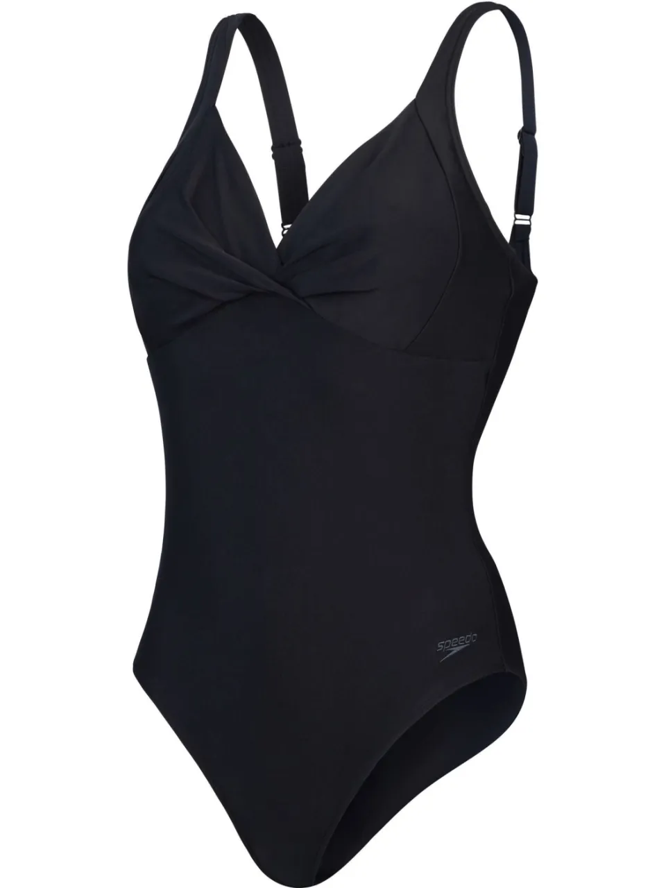 Speedo Cross Knot shaping badpak zwart, foto 2