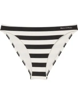 Marc O'Polo Stripe bikinislip Zwart,Wit,Versch.kleure/Patroon