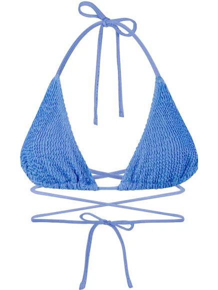 boochen Women's Ipanema Top - Bikinitop, blauw