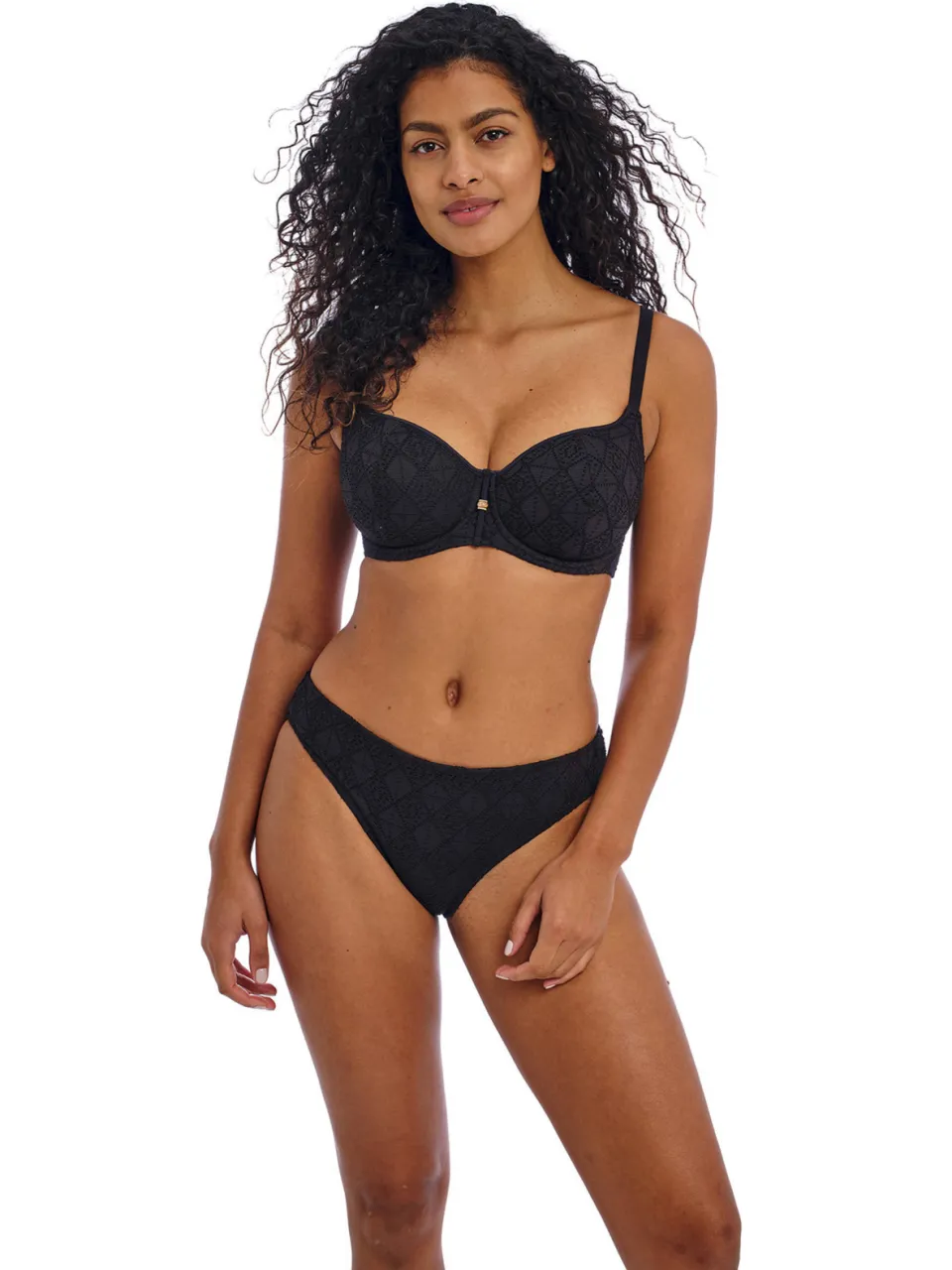 Freya Nomad voorgevormde beugel bikinitop zwart