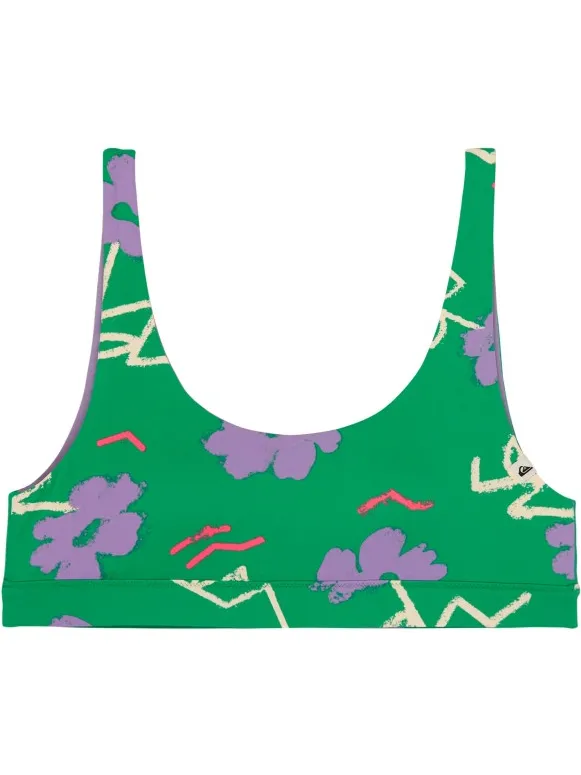 Quiksilver Women's Riva Top - Bikinitop, groen
