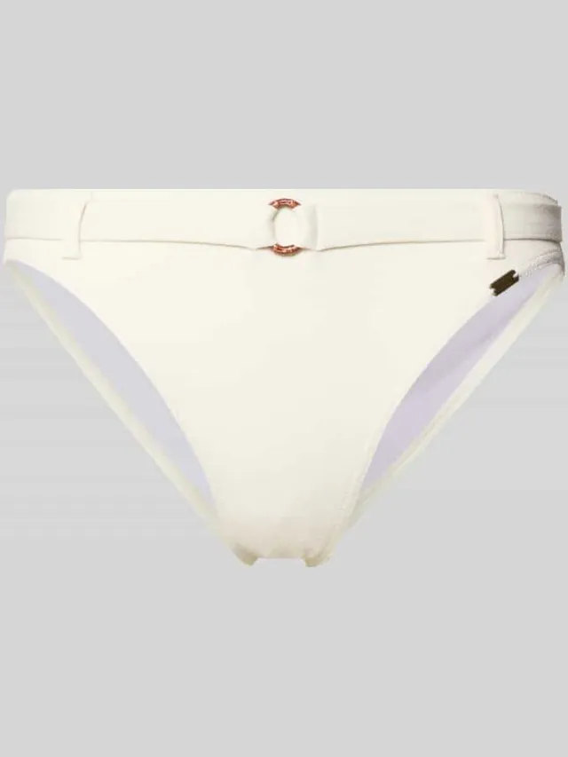 banana moon Bikinibroekje met label-detail model 'DITA' Offwhite