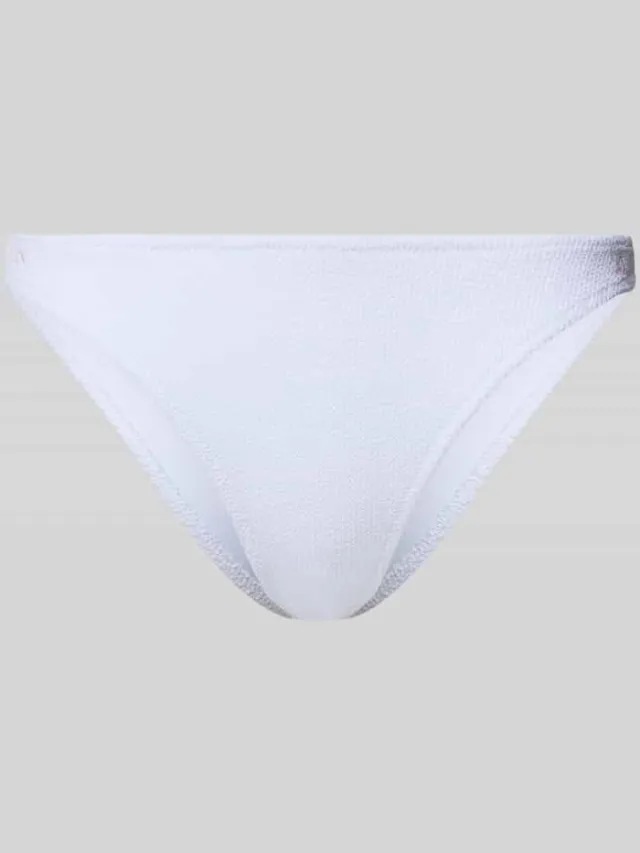 banana moon Bikinibroekje met labeldetails, model 'NAIDA' Wit
