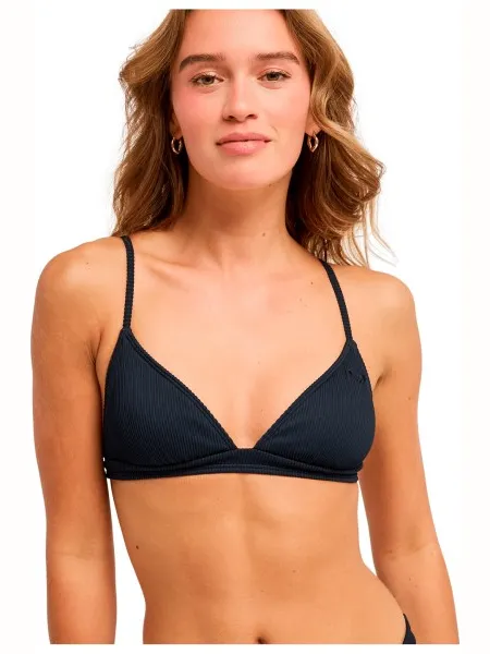 Roxy Love Fixed Tri triangel bikinitop marineblauw Meerkleurig