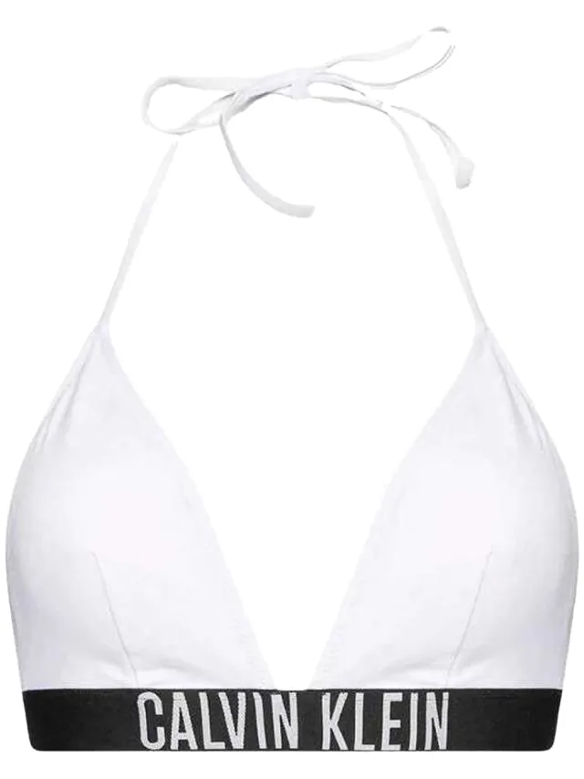 Calvin Klein Dames/Dames Tweekleurig Bikinitopje (Wit), foto 2